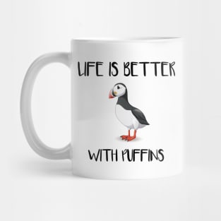 Life is Better with Puffins Mug